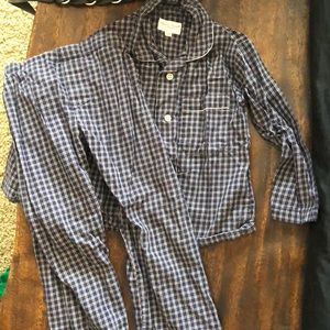 Derek Rose Kids Plaid Pajamas 3-4years